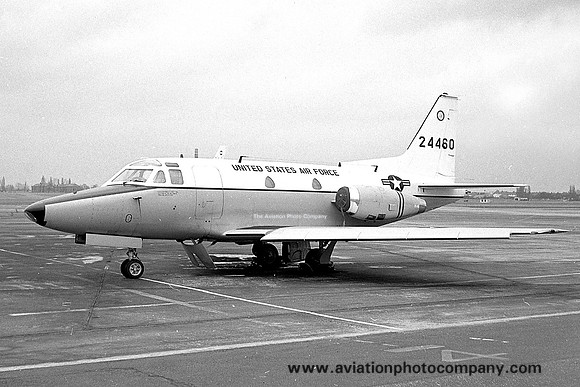USAF SHAPE North American T-39A Sabreliner 62-4460 (1965)