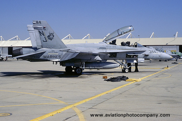 US Marines VFA-125 McDonnell Douglas F/A-18D Hornet 164058/NJ-344 (2000)