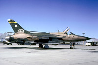 USAF Virginia ANG 149 TFS Republic F-105D Thunderchief 62-4344 at Nellis AFB (1980)