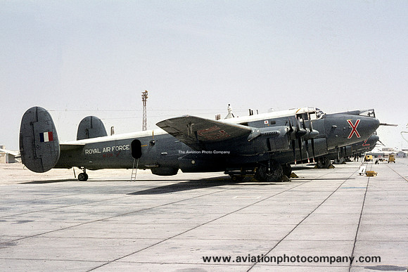 RAF 210 Squadron Avro Shackleton MR.2 WL739/X at RAF Sharjah