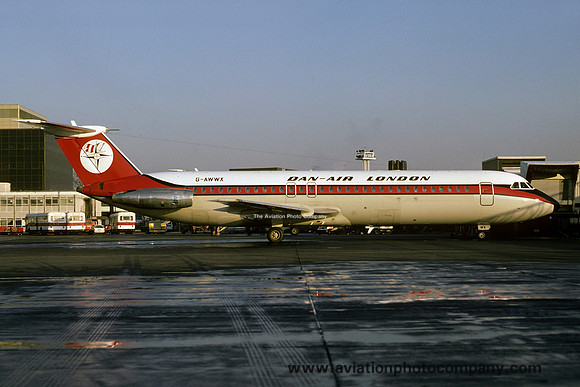 Dan Air London BAC 111-509 G-AWWX (1978)