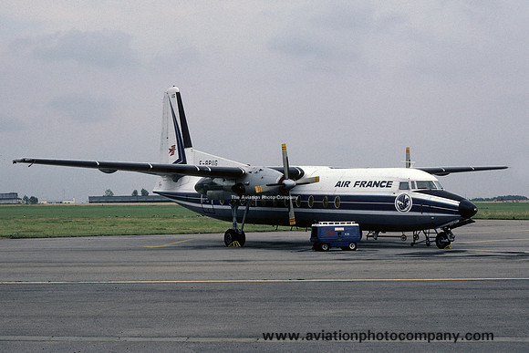 Air France Fokker F-27-500 Friendship F-BPUG (1978)