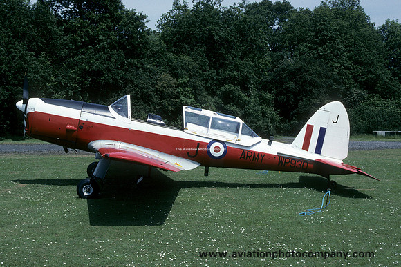Army Air Corps DHC-1 Chipmunk T.10 WP930 at Middle Wallop (1994)