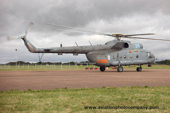 Lithuanian Air Force Mil Mi-8T 26 at RIAT Fairford (2024)