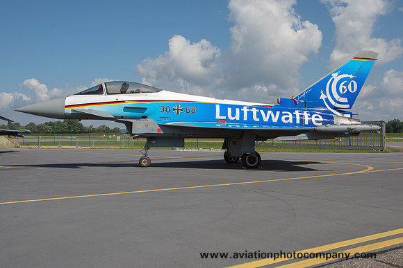 German Air Force Eurofighter EF-2000 30+68 at the Neuberg Open Day (2016)