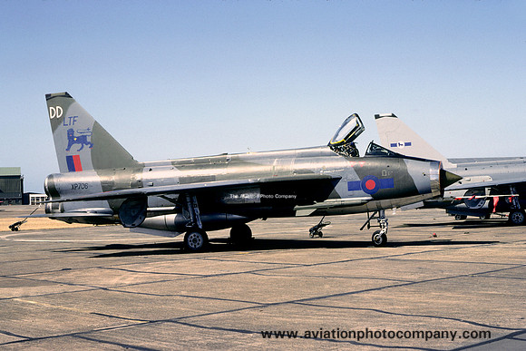 RAF LTF English Electric Lightning F.3 XP706/DD (1983)