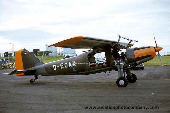 Dornier Do27 D-EOAK at Newcastle (1974)
