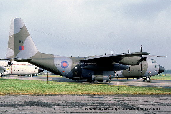 RAF Lyneham Transport Wing Lockheed C-130K Hercules C.1P XV186 (1987)