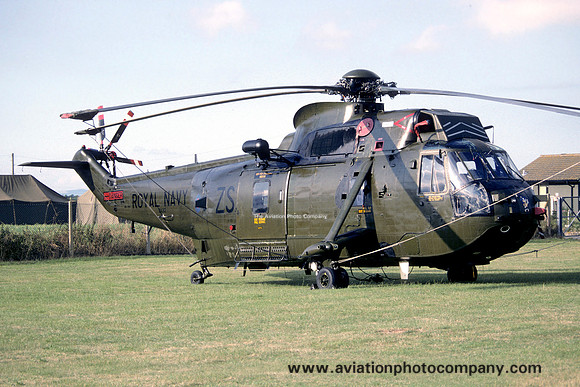 Royal Navy 707 Squadron Westland Sea King HC.4 ZA312 at the RNAS Yeovilton Air Day (1994)