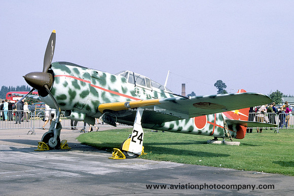 Japanese Air Force Kawasaki Ki100 at RAF Gaydon (1969)