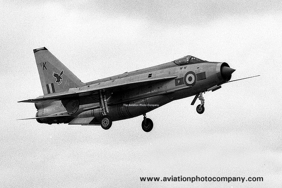RAF 23 Squadron English Electric Lightning F.6 XR747/K (1972)