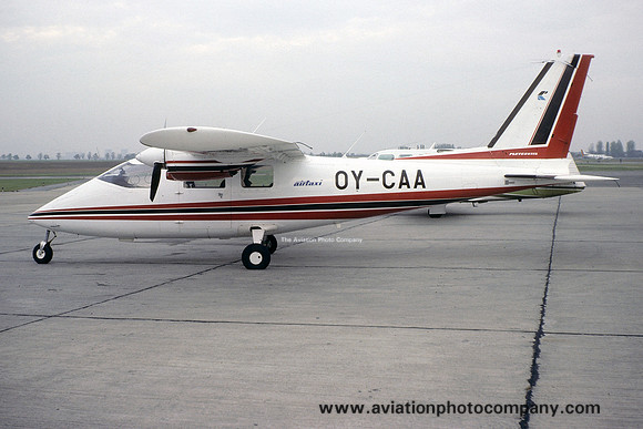 Airtaxi Partenavia P.68B Victor OY-CAA (1977)