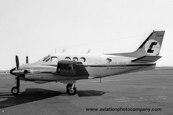 Civil Flying Services Beech A90 King Air VH-BIB (1968)