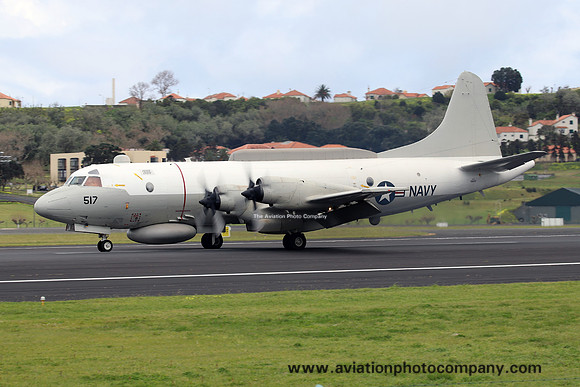US Navy VQ-1 Lockheed EP-3E Aries 156517 at Lajes (2024)