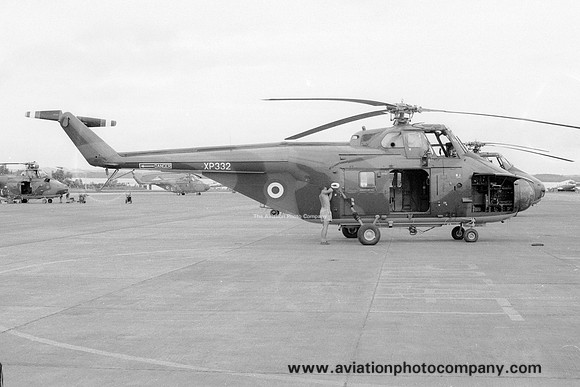 RAF CWSF Westland Whirlwind HAR.10 XP332 at RAF Seletar (1966)