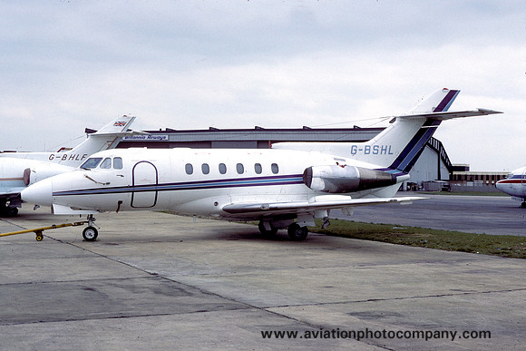 Hawker Siddeley HS125-600 G-BSHL (1985)