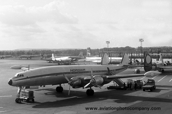 Nordair Canada Lockheed L-1049H-82 Super Constellation CF-WWH at Gatwick