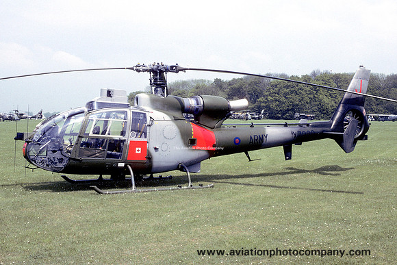 AAC 670 Squadron Westland Gazelle AH.1 XZ329 at Middle Wallop (1994)