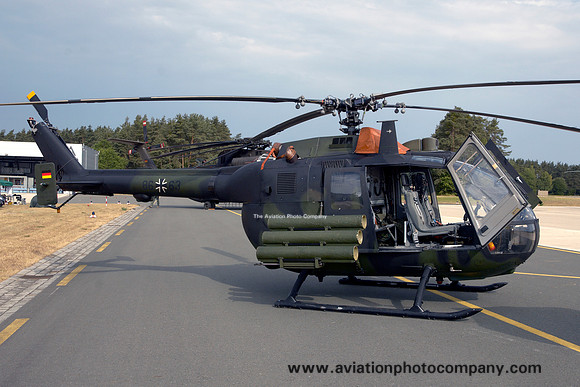 German Army KHR26 MBB Bo105P 86+63 at the Roth Open Day (2013)