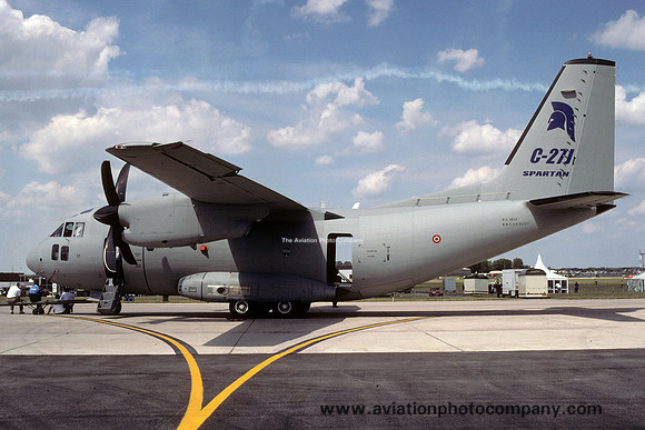 Italian Air Force RSV Alenia C-27J MM62127 at RIAT Fairford (2002)