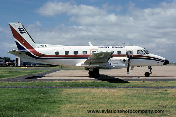 East Coast Airlines Embraer Bandeirante VH-KIP (1982)