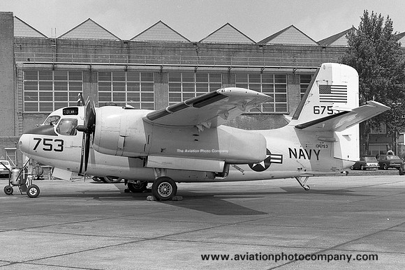 US Navy NAF Mildenhall Grumman C-1A Trader 136753 (1975)