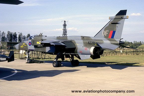 RAF 31 Squadron SEPECAT Jaguar GR.1 XZ391/DF (1983)