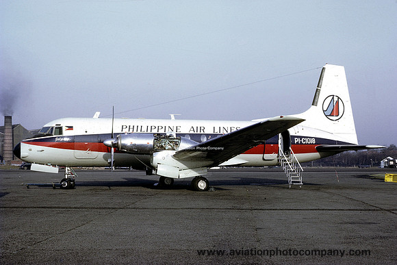 Philippine Airlines Hawker Siddeley HS.748-209 PI-C1018 (1967)