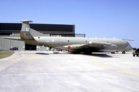 RAF Kinloss Strike Wing Hawker Siddeley Nimrod MR.2 XV235 at RAF Cottesmore (2000)