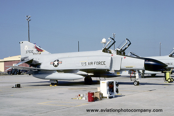 USAF Oregon ANG 123 FIS McDonnell F-4C Phantom 63-7532 (1984)