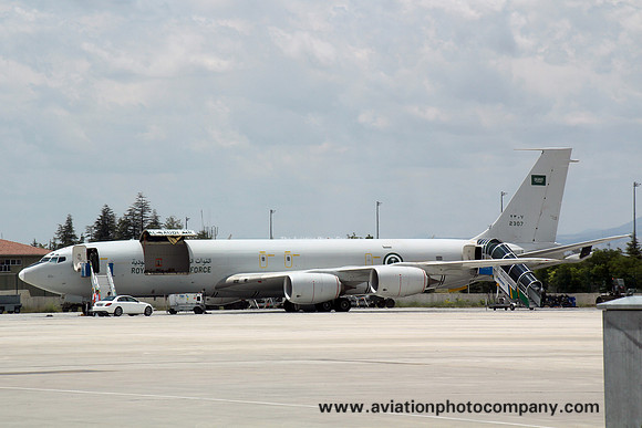 Saudi Air Force Boeing KE-3A 2307 at Anatolian Eagle, Konya (2016)