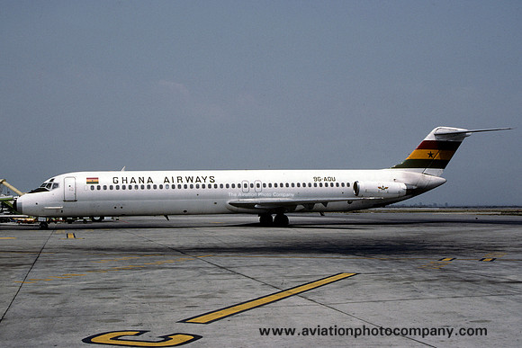 Ghana Airways Douglas DC-9-51 9G-ADU (1999)