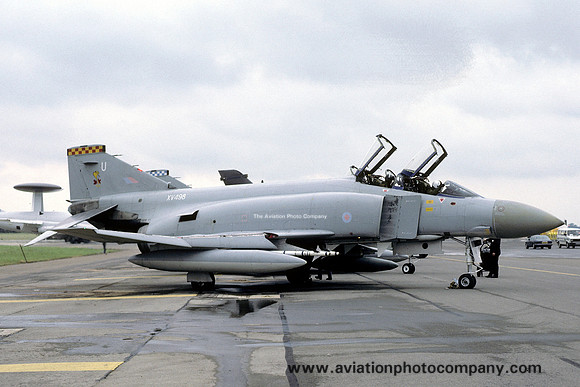 RAF 92 Squadron McDonnell F-4M Phantom FGR.2 XV498/U (1987)