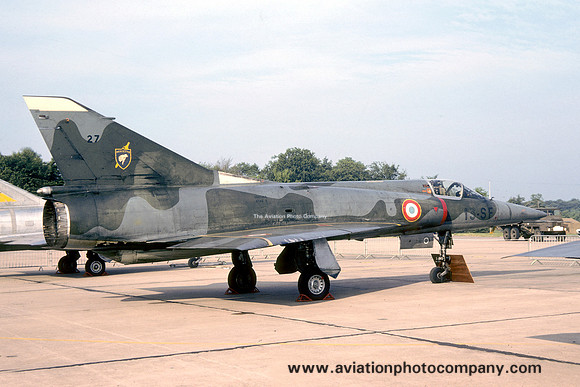 French Air Force EC3/13 Dassault Mirage 5F 27/13-SF (1976)