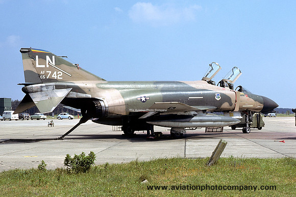 USAF 48th TFW McDonnell F-4D Phantom 65-0742/LN (1975)