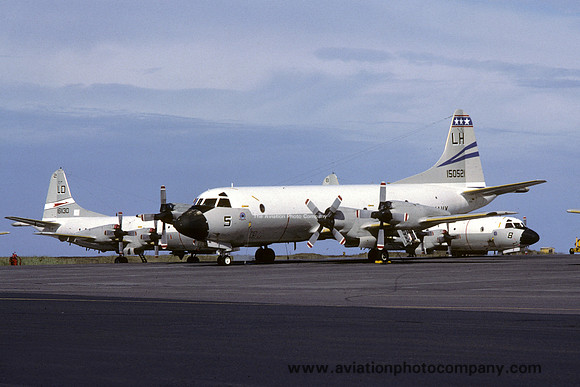 US Navy VP-93 Lockheed P-3A Orion 150521/LH5 at Keflavik (1981)