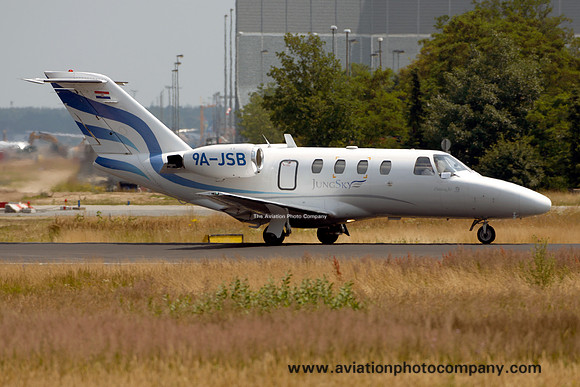 JungSky Cessna 525 9A-JSB at Frankfurt IAP (2013)