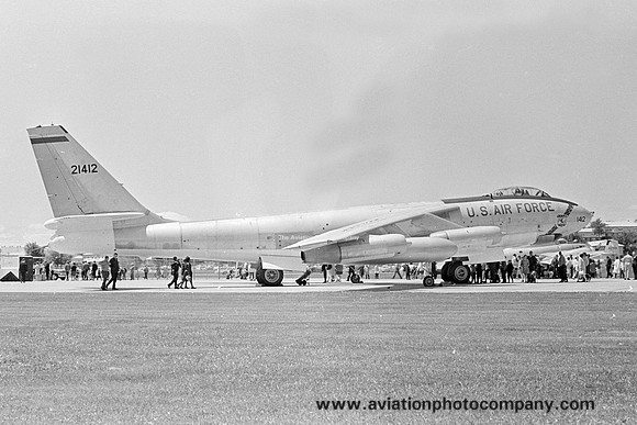 USAF 301 BW Boeing B-47E Stratojet 52-1412 (1968)