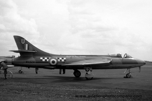 RAF 43 Squadron Hawker Hunter F.1 WV324/U (1956)