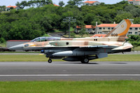 Israeli Defense Forces 107 Squadron Lockheed F-16I 808 at Lajes (2009)