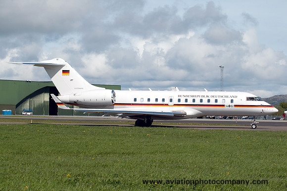 German Air Force FBS Bombardier Global Express 5000 14+02 at NATO Tiger Meet 2012 Orland