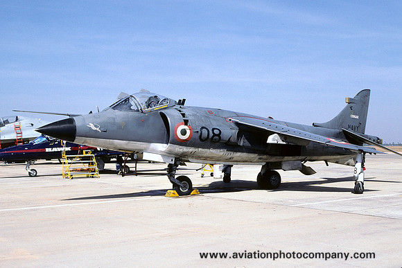 Indian Navy 551 Squadron BAe Sea Harrier FRS.51 IN608 at Aero India (2005)