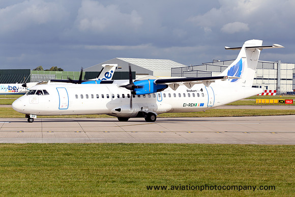 Stobart Air ATR-72-200 EI-REH at Manchester (2014)