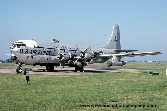 USAF Illinois ANG 108 ARS Boeing KC-97L 52-0842 (1976)
