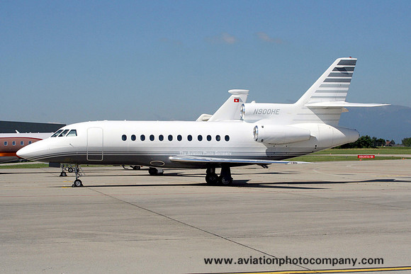 Group Holdings EG Inc Dassault Falcon 900 N900HE at Geneva (2008)