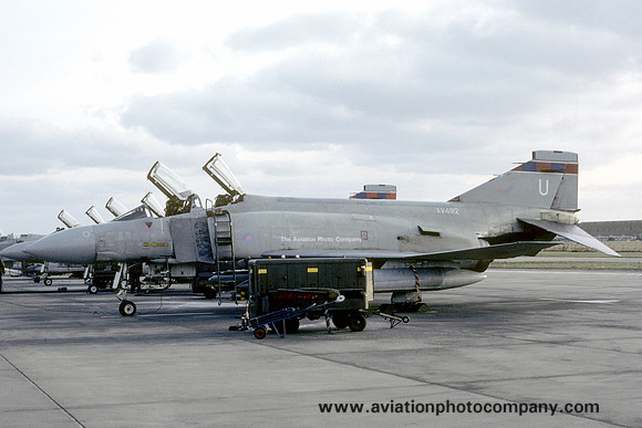 RAF 23 Squadron McDonnell F-4M Phantom FGR.2 XV492/U (1983)