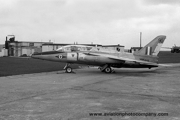 RAF Folland Gnat T.1 XR569/90