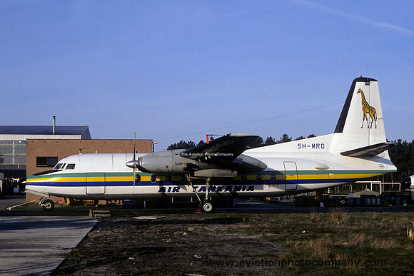 Air Tanzania Fokker F-27-200 5H-MRO (1979)