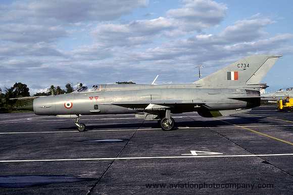 Indian Air Force OFTU Mikoyan MiG-21FL C734 (2002)