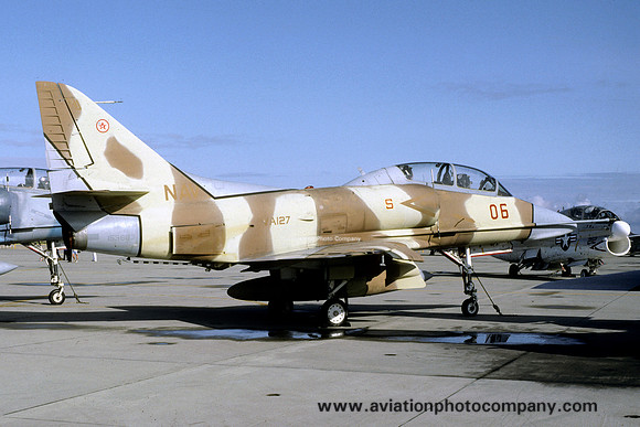US Navy VA-127 Douglas TA-4J 153683/06 (1983)